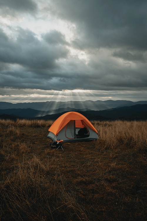 a tent